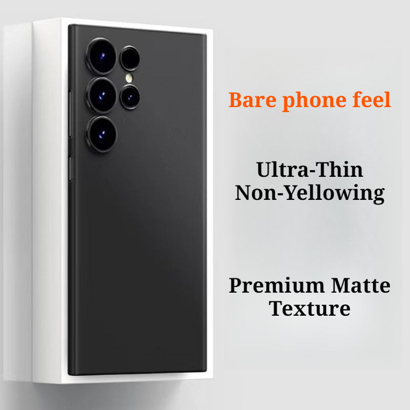 Premium Matte Ultra-Thin Non-Yellowing Phone Case for Samsung