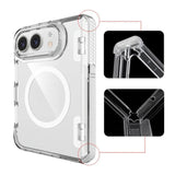 Clear Magnetic Shockproof Invisible Kickstand Case for iPhone Duo