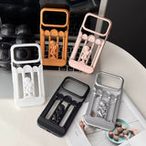 Roman Column Angel Design Hollowed-Out Shockproof Case For IPhone