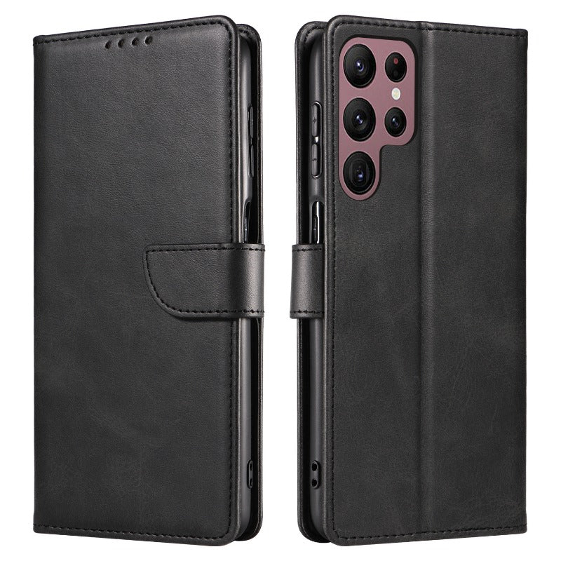 Leather 3-In-1 Wallet, Card Holder, and Phone Case for Samsung