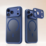Removable Lens Matte Anti-Fingerprint Case for iPhone