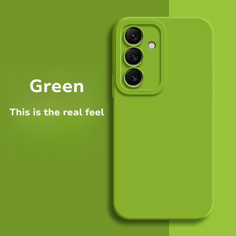 Liquid Silicone Silky Smooth Classic Phone Case for Samsung