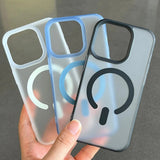 Luxury Innovate Simple Candy Color Magnetic Case For iPhone