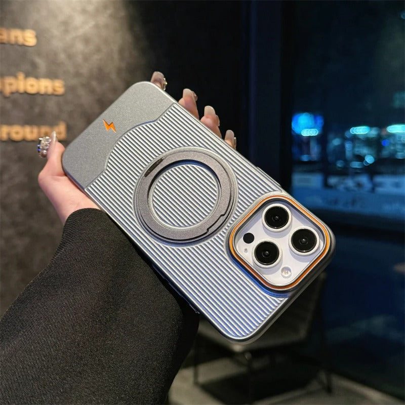 Luxury 360° Rotatable Magnetic Stand Phone Case For iPhone