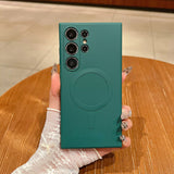 Liquid Silicone For Magsafe Magnetic Case for Samsung