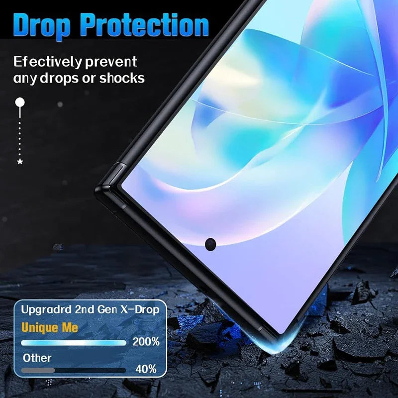 4 in 1 Tempered Glass Screen Protectors With Lens Protective Glass for Samsung