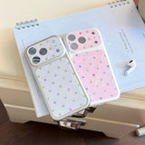 Polka-Dot Shockproof Case for iPhone