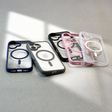 New Matte Clear Magnetic Phone Case for iPhone