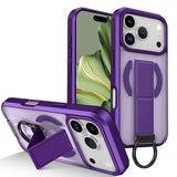 Creative Ring Holder Stand Compatible MagSafe Charging Case For iPhone