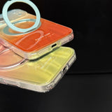 Aurora Color Contrast Magnetic Case for iPhone