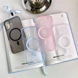Matte Magnetic Hard PC Case for iPhone