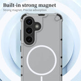 Anti-slip Bumper Armor Magnetic Phone Case for Samsung