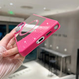 Glitter Diamond Magnetic Mirror Case For Samsung