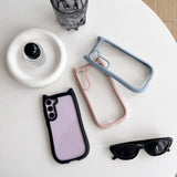 Cat Ear Acrylic Phone Case for Samsung