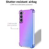 Gradient Airbag Shockproof TPU Case for Samsung