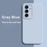 Liquid Silicone Silky Smooth Classic Phone Case for Samsung