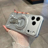 Breathable Cooling Magnetic Kickstand Shockproof Case for iPhone