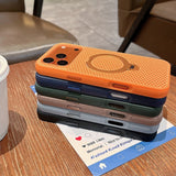 Cooling Magnetic Charging Rotating Stand Case for iPhone
