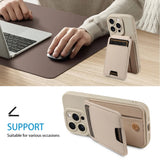TPU Leather Wallet Shockproof Case for iPhone