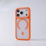 New Skin-Feel Frosted Magnetic Large Window Phone Case for IPhone