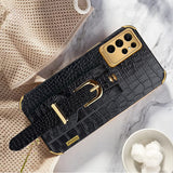Crocodile Pattern Leather Phone Case For Samsung