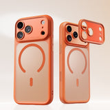 Removable Lens Matte Anti-Fingerprint Case for iPhone