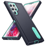 3 in 1 Shockproof Heavy Duty Anti-Scratch Stand Phone Case for Samsung