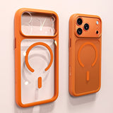 Clear Full-Coverage Magnetic Phone Case For IPhone