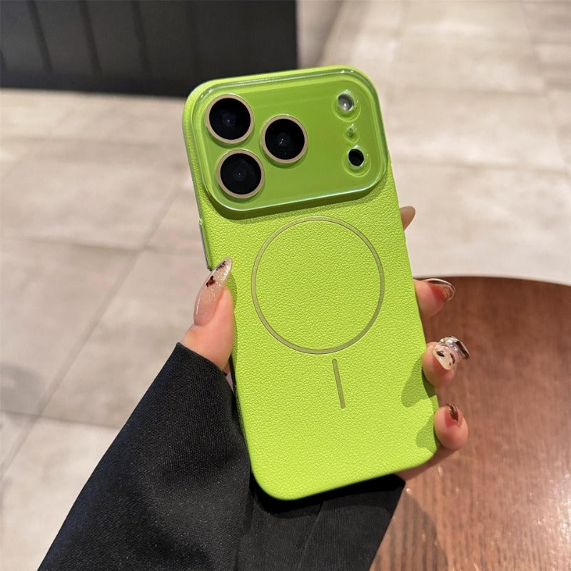 Anti-Slip Textured Skin-Feel Fine Magnetic Phone Case for IPhone