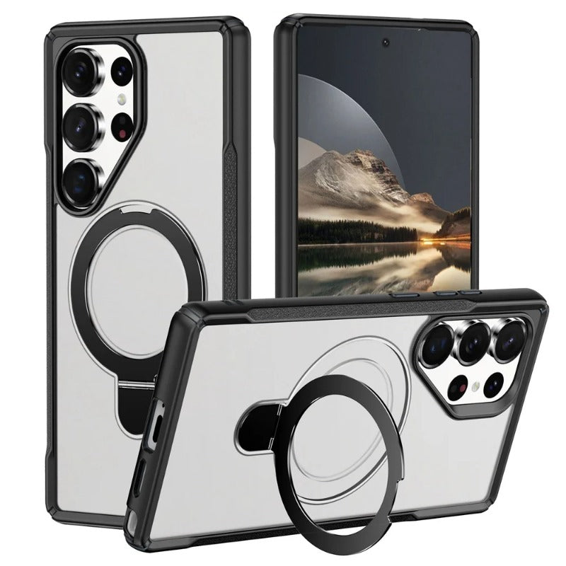 Luxury Magnetic Holder Folding Stand Phone Case for Samsung