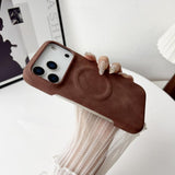 Vintage Leather Matte Magnetic Case for iPhone