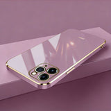 Silicone Shockproof Electroplated Phone Case for Samsung
