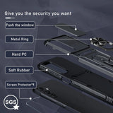 Military-Grade Protection Slide Camera Cover Case for Samsung