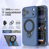 Luxury Rotating Stand Magnetic Shockproof Case for iPhone