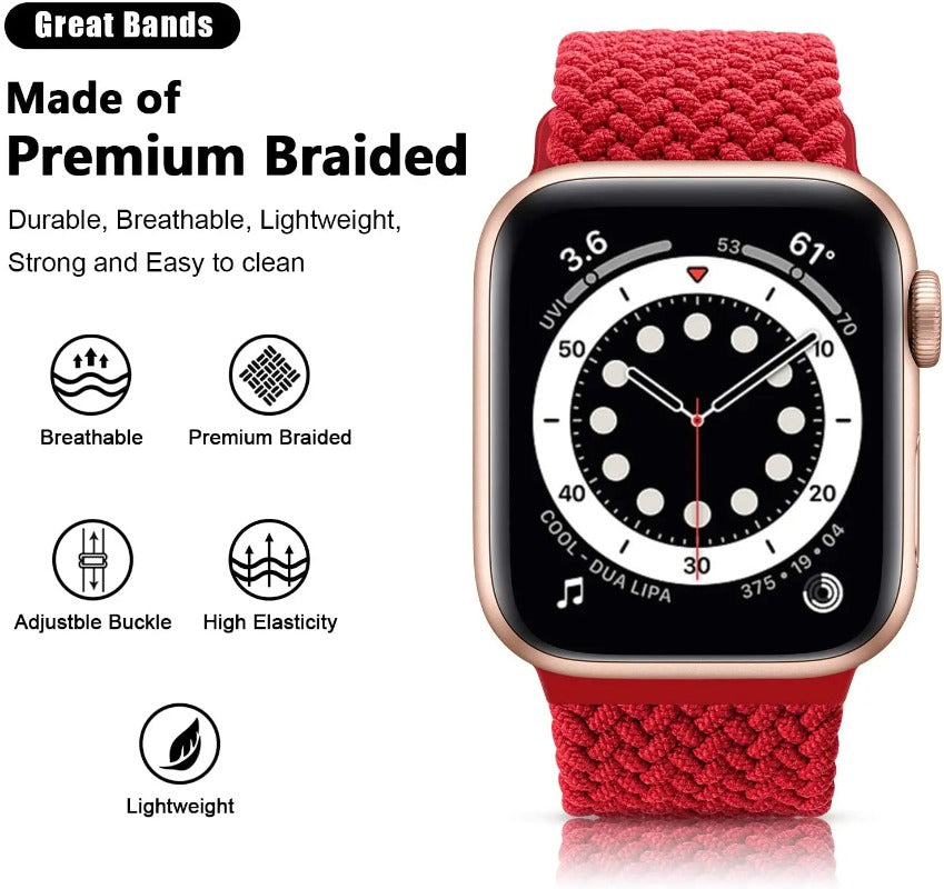 Braided Loop Strap Band for Apple Watch