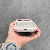 3 in 1 Clear Armor Magnetic Case for iPhone