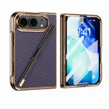 Business Electroplated Case with Screen Protector & Stylus for iPhone Duo