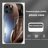 Gradient Line Full-Coverage Shockproof Phone Case for IPhone