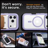 Anti-Slip Transparent Magnetic Case for iPhone