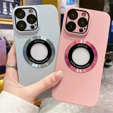 For Magesafe Lens Protection Magnetic Case For iPhone
