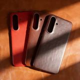 Luxury Vintage Genuine Leather Case For Samsung