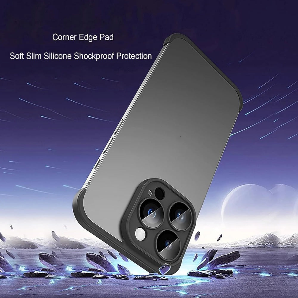 Frameless Lens Protector Case For iPhone