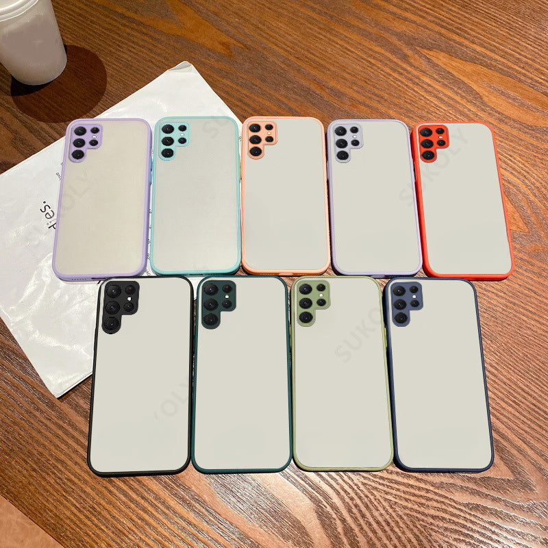 Matte Transparent Protective Phone Case for Samsung