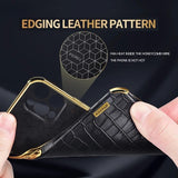 Crocodile Pattern Leather Phone Case For Samsung