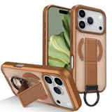 Creative Ring Holder Stand Compatible MagSafe Charging Case For iPhone