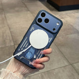 Breathable Cooling Magnetic Kickstand Shockproof Case for iPhone