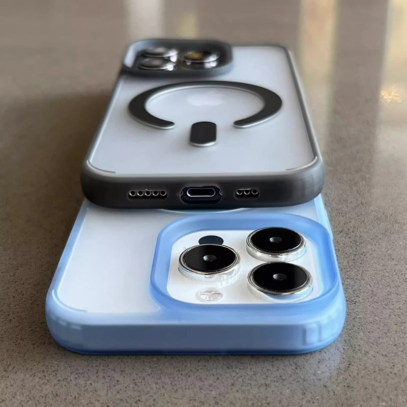 Luxury Innovate Simple Candy Color Magnetic Case For iPhone