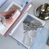 Matte Magnetic Hard PC Case for iPhone