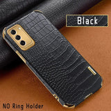 Crocodile Pattern Leather Phone Case For Samsung
