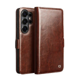 Genuine Leather Flip Full Cover Case for Samsung Z Fold